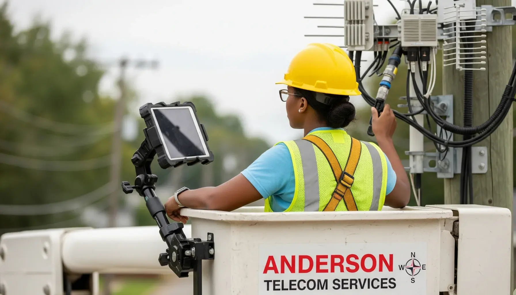 Telecom field technician